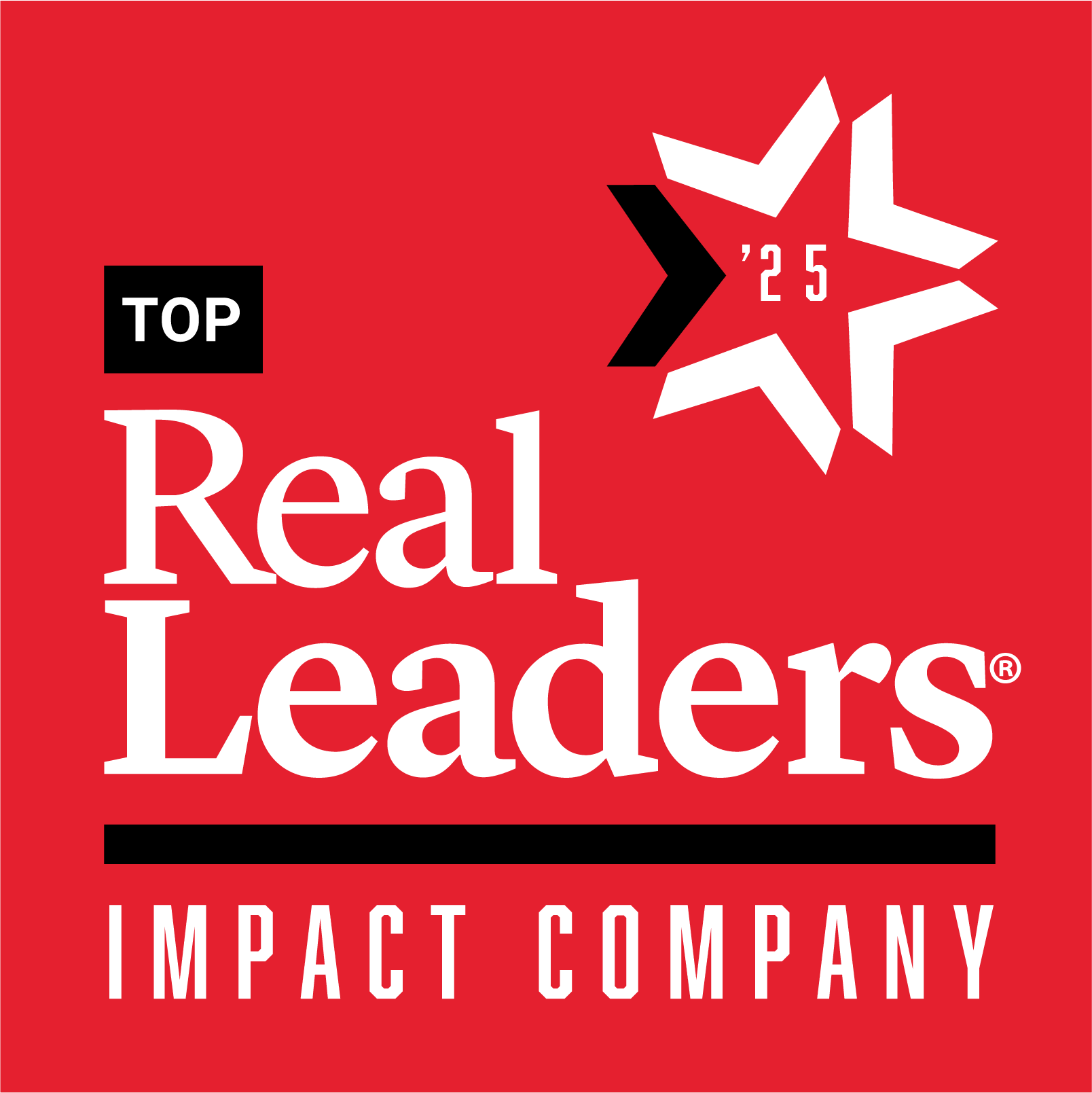 Top Real Leaders Impact Company Logo